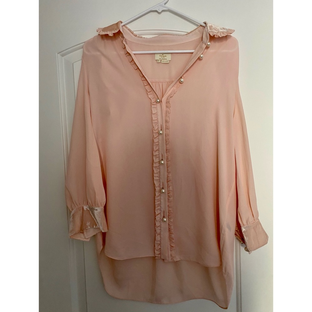 Kate Spade pink blouse